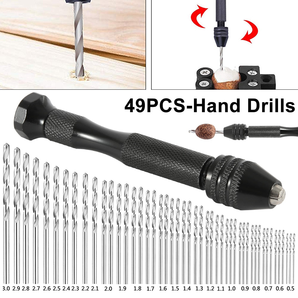 Precision Pin Vise Hobby Drill Bits – JLTS LLC