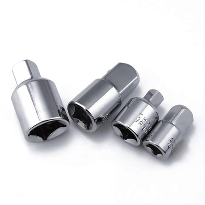 Silver Ratchet Socket Adapter