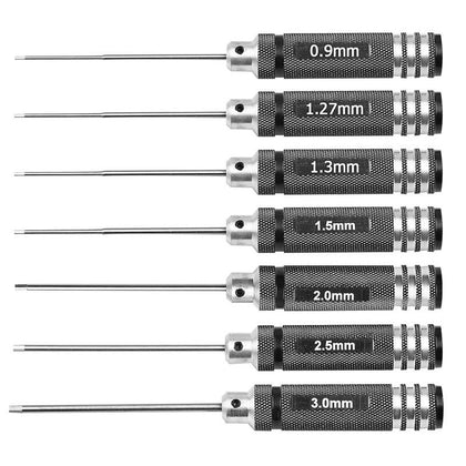 White Steel Hex Screwdriver Tool Kit