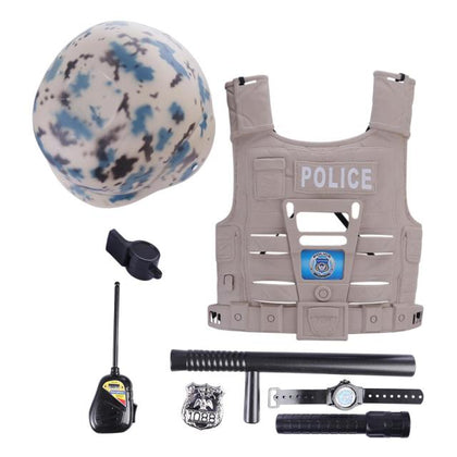 Pretend Play Police Toys Set for Kids