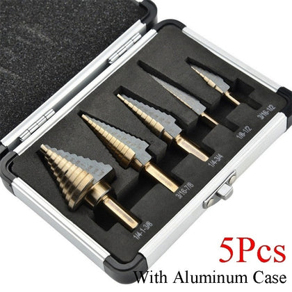 Titanium Coated Step Drill Bit