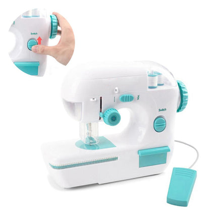 Mini Kids Simulation Electric Sewing Machine