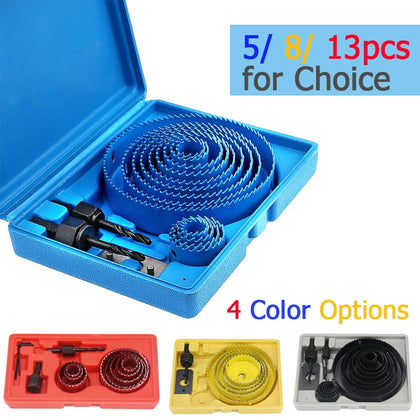 Hole Saw Cutting Set Kit Drilling