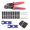 Crimping Pliers Set Terminal Electric Wire Clip