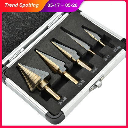 Drill Bit Set Cobalt Multiple Hole