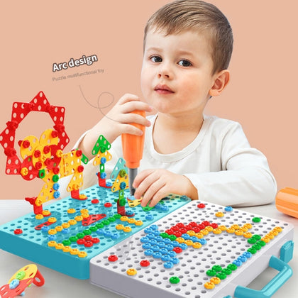 Kids Creative Toys Drill Screw Nut